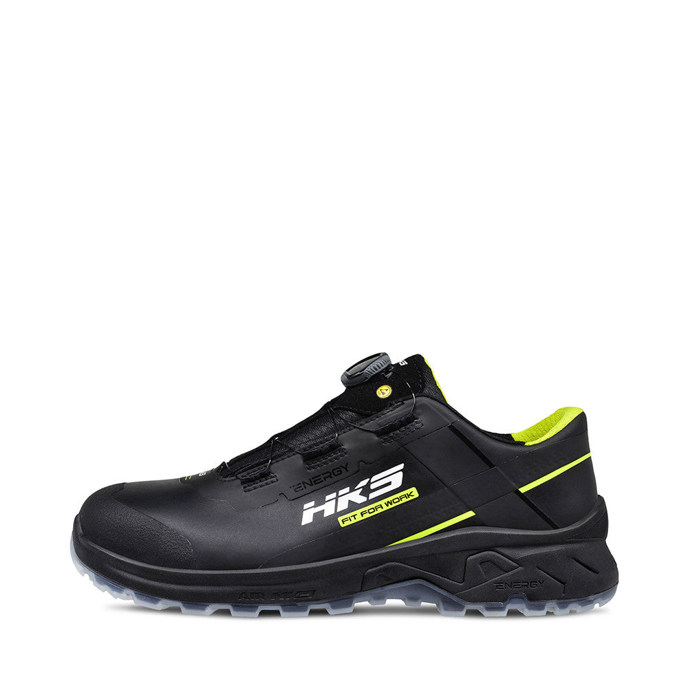 HKS Energy Airguard Boa S3L ESD félcipő - fekete - neon
