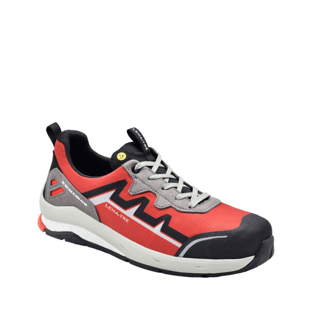 Lemaitre AIR 200 BAS S3S ESD félcipő - piros