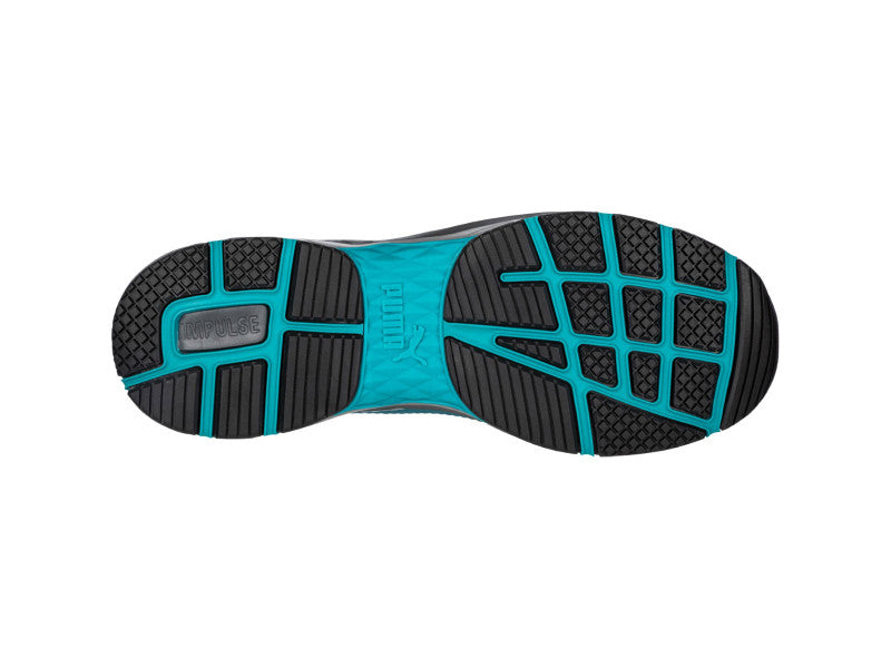 Puma Fuse Knit Blue Wns Low S1P ESD HRO SRC női munkavédelmi cipő