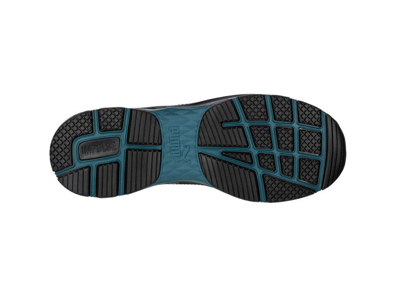 Puma Fuse Knit Black Wns Low S1P ESD HRO SRC női munkavédelmi cipő