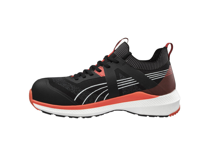 Puma Turbo BLK/Red S1PS ESD FO HRO SR munkavédelmi cipő