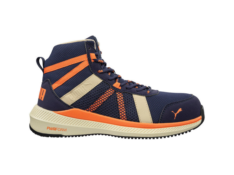 Puma Rival Blue/Orange S1PS ESD FO HRO SR munkavédelmi bakancs