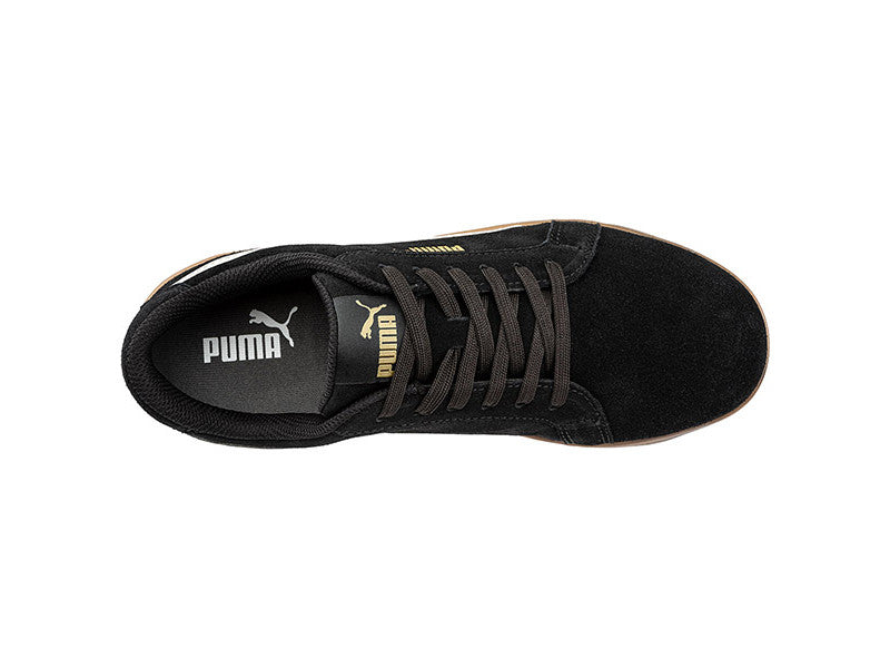 Puma Iconic BLK/Gum Low S1PL ESD FO HRO SR munkavédelmi cipő