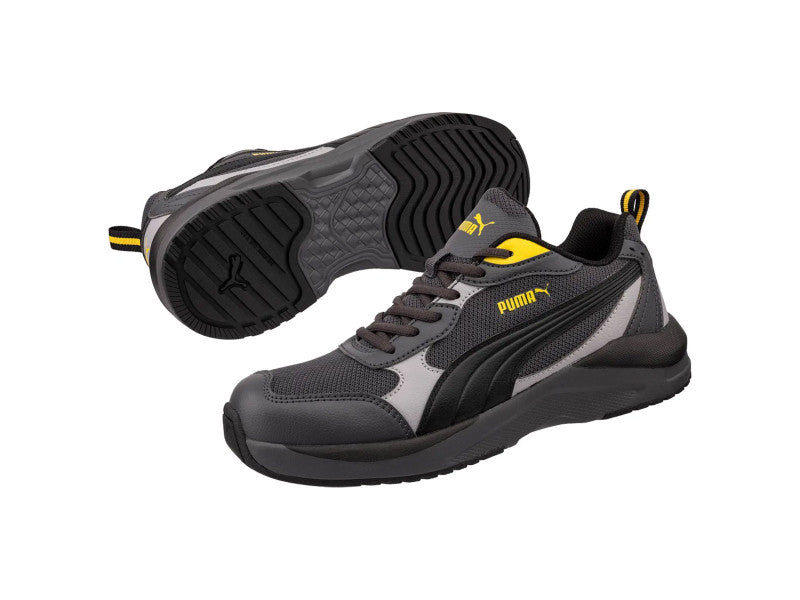 Puma Shift Grey/Yellow Low S1PS HRO SR munkavédelmi cipő