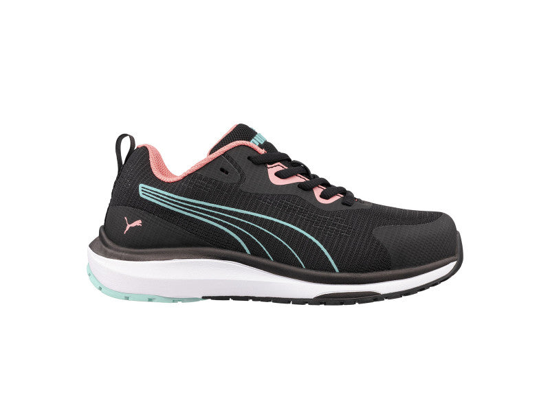 Puma Celerity Knit Blue/Coral Low S1PS ESD HRO SR női munkavédelmi cipő