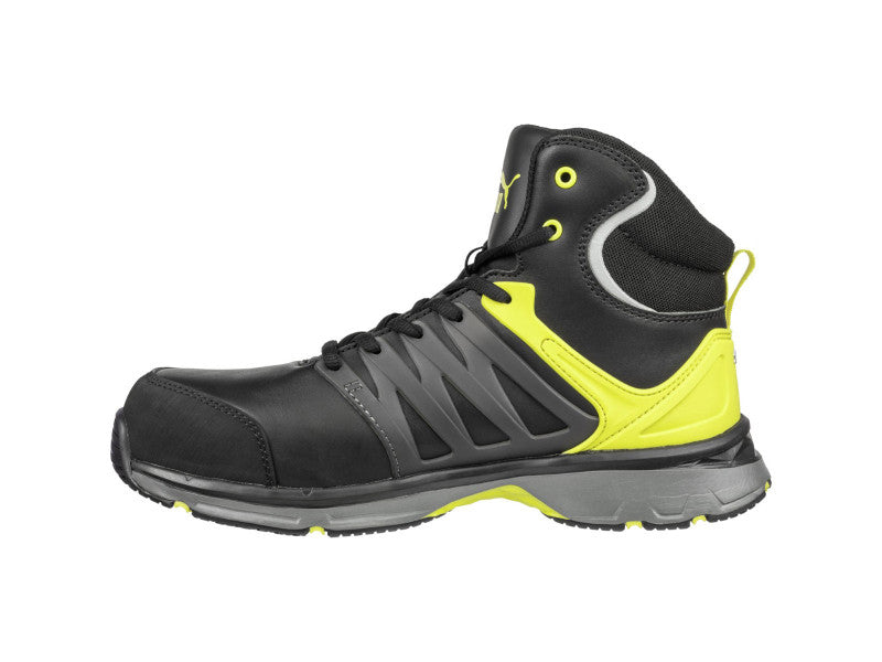 Puma Velocity 2.0 Yellow Mid S3S ESD FO HRO SR munkavédelmi bakancs