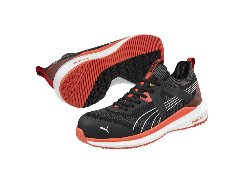 Puma Turbo BLK/Red S1PS ESD FO HRO SR munkavédelmi cipő
