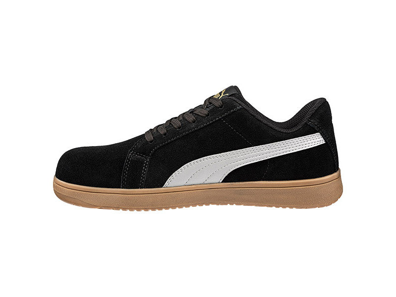 Puma Iconic BLK/Gum Low S1PL ESD FO HRO SR munkavédelmi cipő