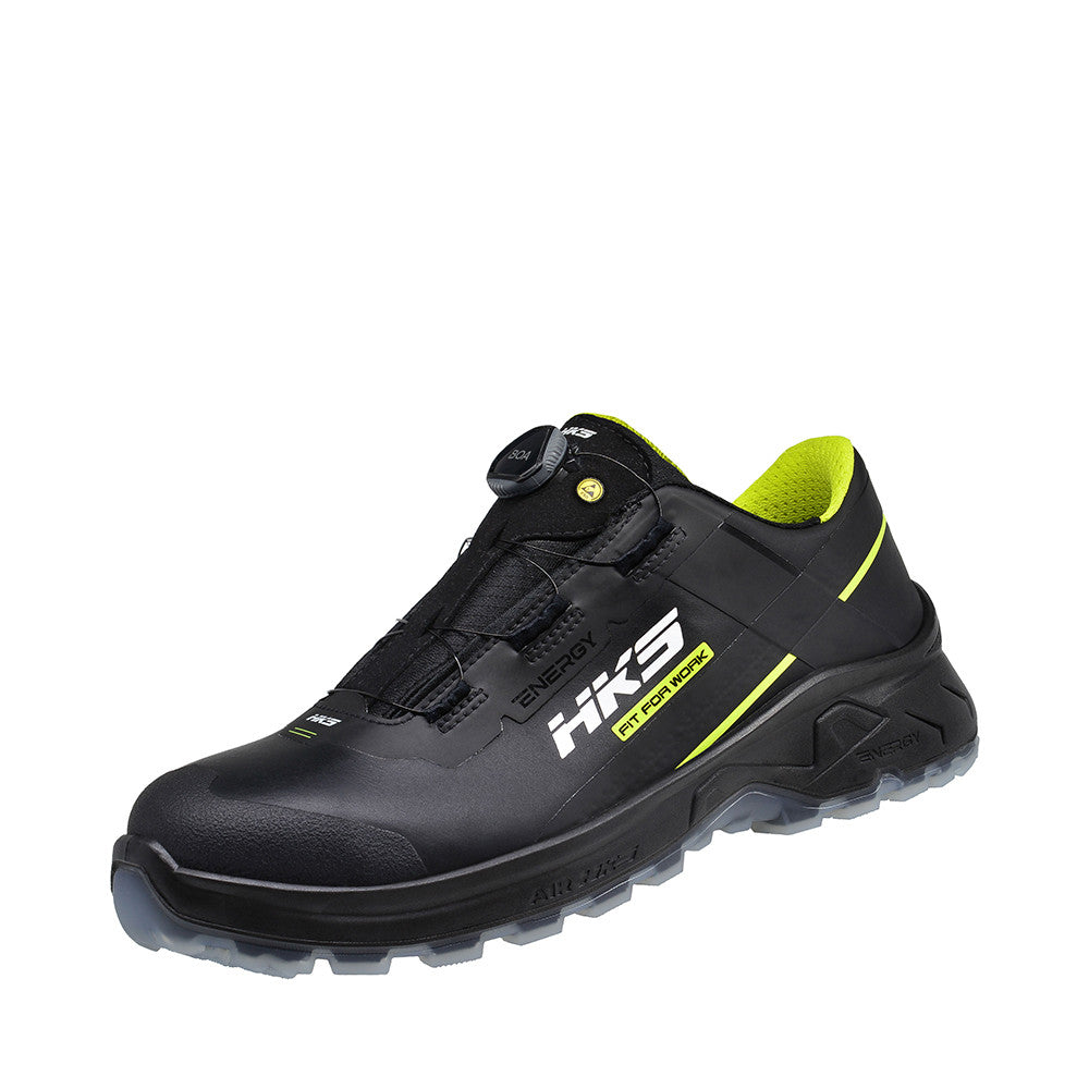 HKS Energy Airguard Boa S3L ESD félcipő - fekete - neon