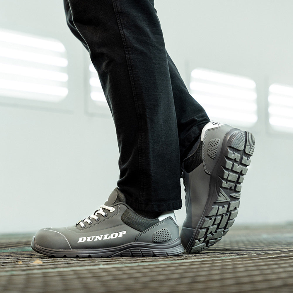 Dunlop Matt Grey S3 ESD félcipő