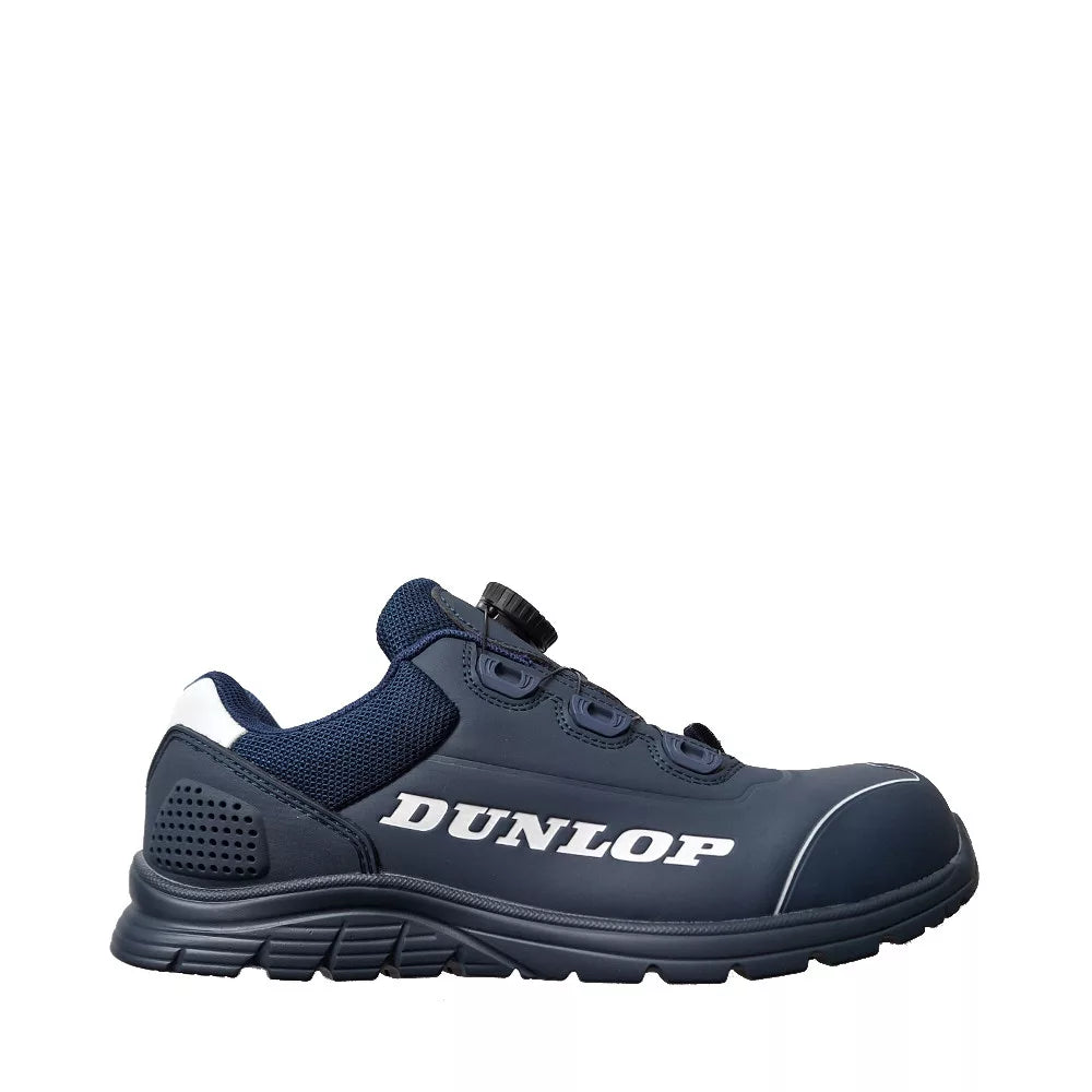 Dunlop Matt Navy S3 ESD gyorsfűzős félcipő