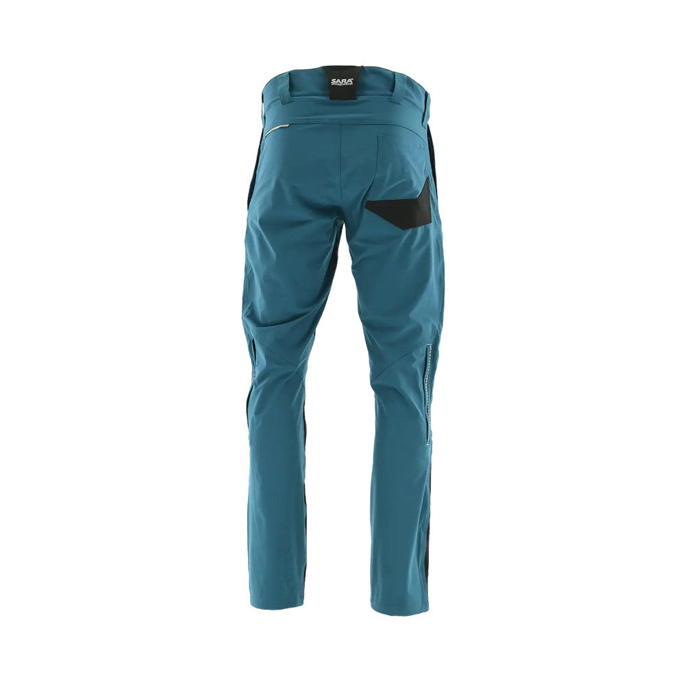 Sara Lightflex deréknadrág - petrol kék - fekete