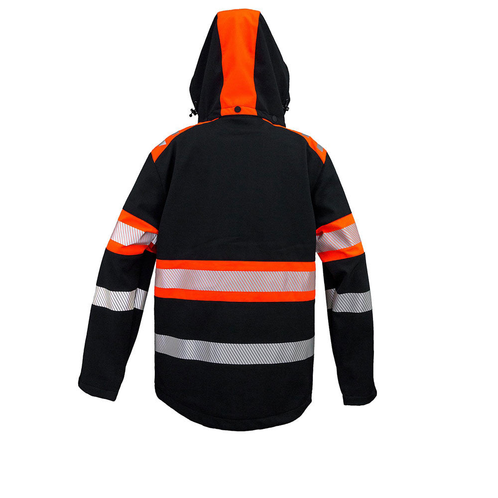 Urgent 931 kapucnis softshell bélelt kabát