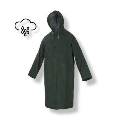 PPD / PVC Green - Munkavédelmi Esőköpeny