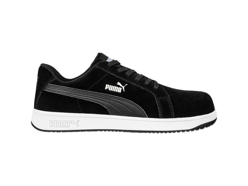 Puma Iconic Black Low S1PL ESD FO HRO SR munkavédelmi cipő