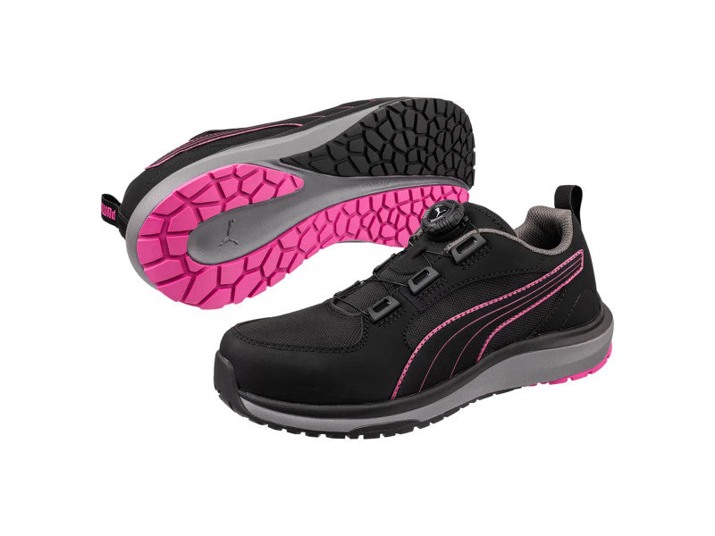 Puma Aspire Pink Disc Low S3S ESD HRO SR női munkavédelmi cipő