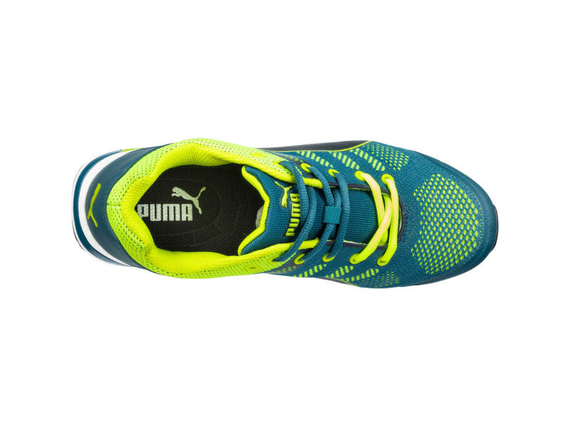 Puma Elevate Knit Green S1PS ESD FO HRO SR munkavédelmi cipő