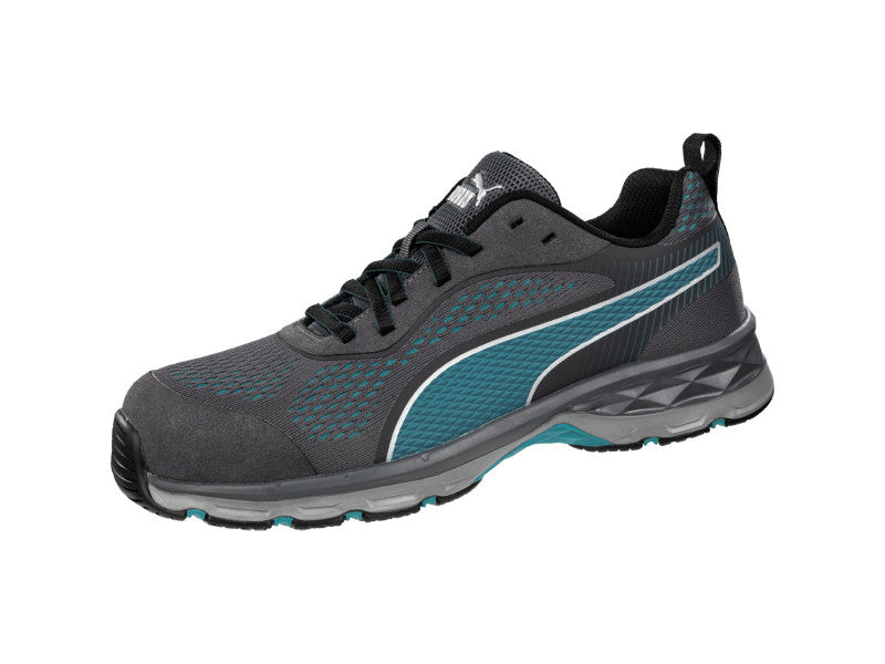 Puma Fuse Knit Blue Wns Low S1P ESD HRO SRC női munkavédelmi cipő