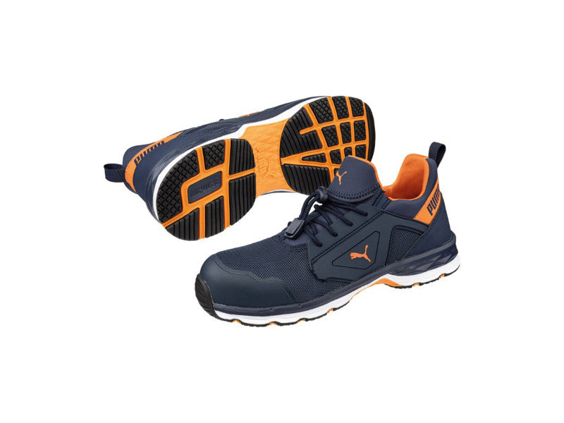 Puma Chase Blue/Orange S1PS ESD FO HRO SR munkavédelmi cipő