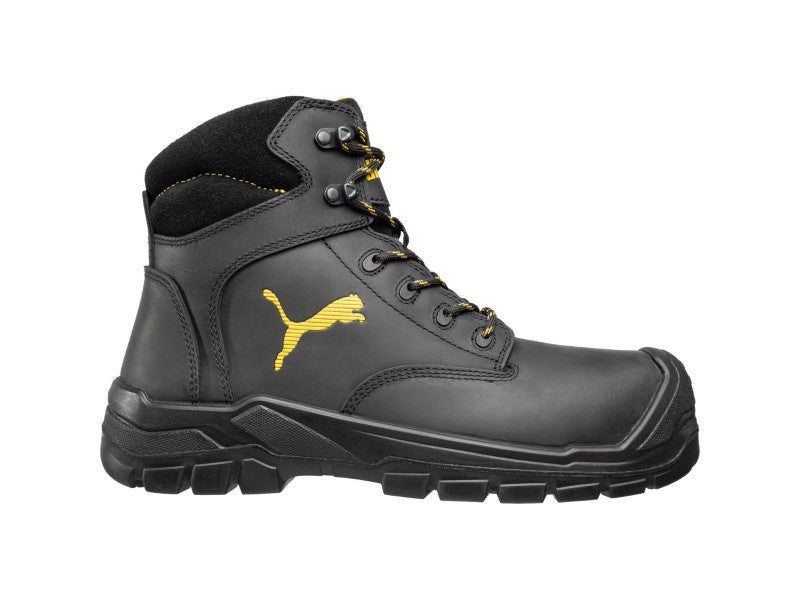 Puma Borneo Black Mid S3 CI HI HRO SR munkavédelmi bakancs