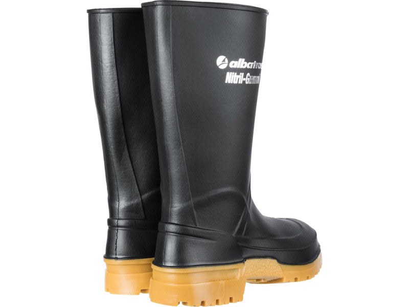 Albatros Guardian Mid Black nitril gumicsizma