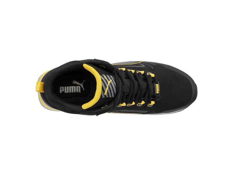 Puma Crosstwist BLK Mid SB E PS WPA FO HRO SR villanyszerelő bakancs