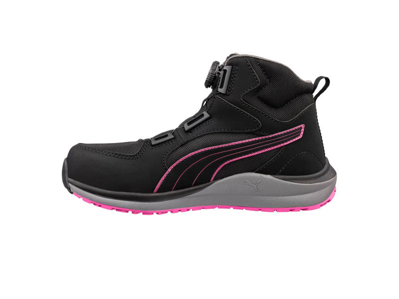 Puma Aspire Pink Disc Mid S3S ESD HRO SR női munkavédelmi bakancs