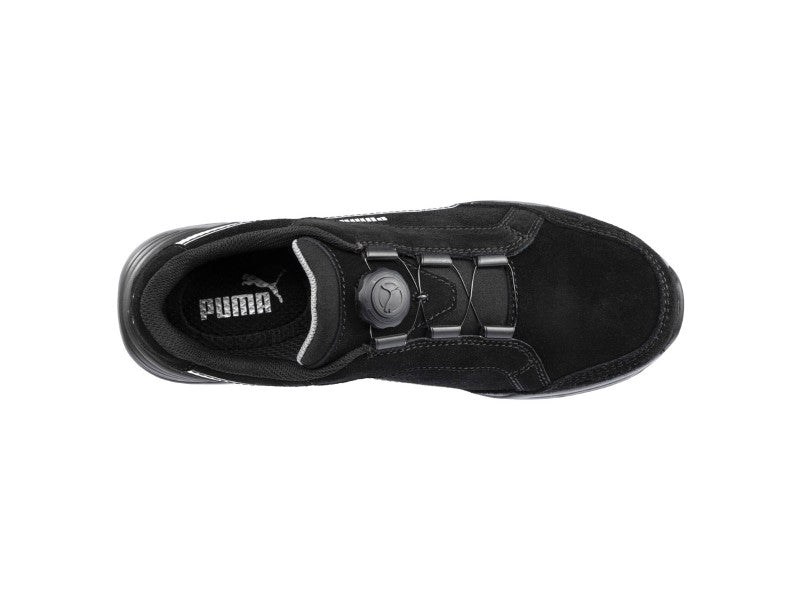 Puma Airtwist Black Disc low S3S ESD FO HRO SR munkavédelmi cipő