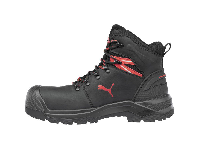 Puma Iron HD Blk Mid S3S FO LG CI SR munkavédelmi bakancs