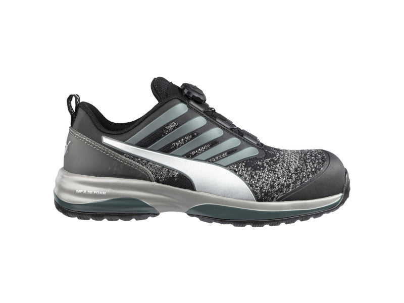 Puma Charge Black Disc Low S1P ESD HRO SRC munkavédelmi cipő