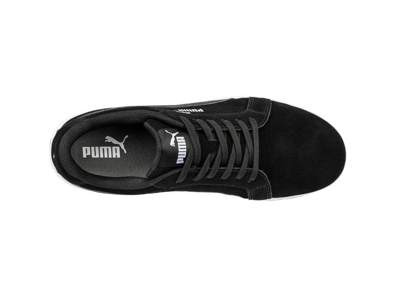 Puma Iconic Black Low S1PL ESD FO HRO SR munkavédelmi cipő