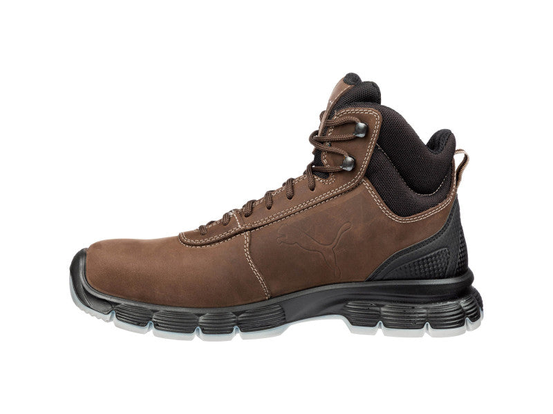Puma Condor Brown Mid S3L ESD FO SR munkavédelmi bakancs