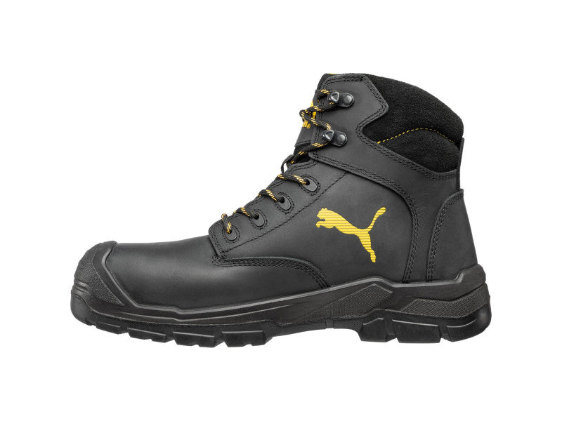 Puma Borneo Black Mid S3 CI HI HRO SR munkavédelmi bakancs