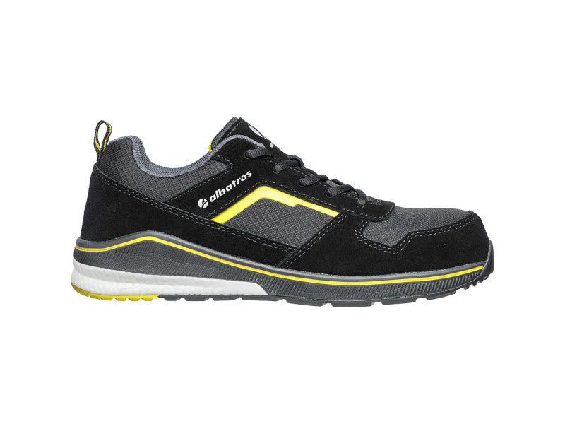 Albatros Court Black Low S3 ESD HRO SRC munkavédelmi cipő