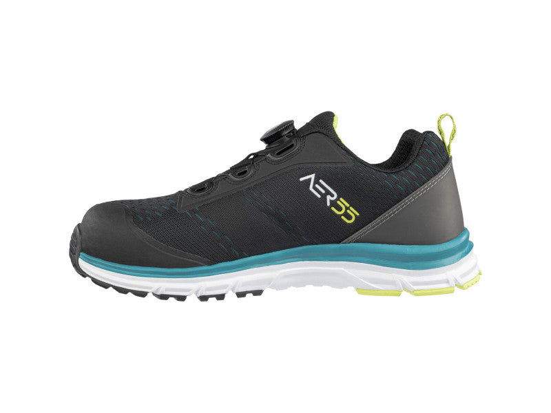 Albatros AER55 Impulse Black Blue Low QL S1PS ESD FO HRO SR munkavédelmi cipő
