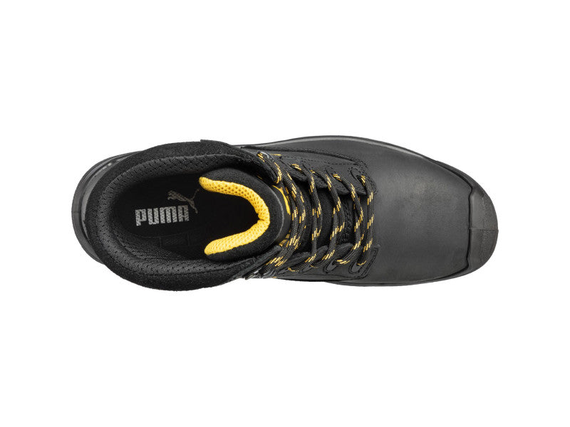 Puma Borneo Black Mid S3 CI HI HRO SR munkavédelmi bakancs