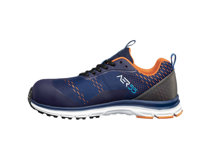 Albatros AER55 Impulse Blue Orange Low S1PS ESD FO HRO SR munkavédelmi cipő