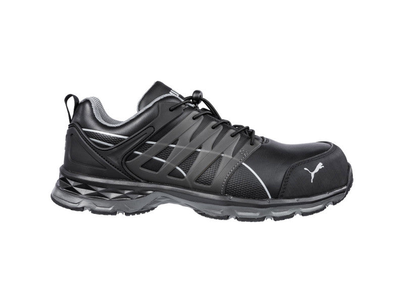 Puma Velocity 2.0 Black low S3S ESD FO HRO SR munkavédelmi cipő