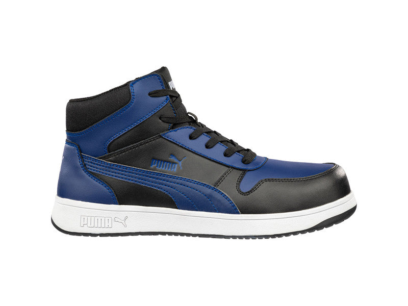 Puma Frontcourt BLUE/BLK Mid S3L ESD FO HRO SR munkavédelmi bakancs